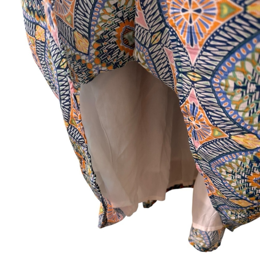 NWT Current Air Quilted Top Maxi Dress in Navy Multi Size Medium - Picture 10 of 14